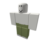 low rise green pants w/ white shoes