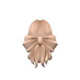 Low Rise Ribbon Bun Blonde