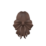 Low Rise Ribbon Bun Brunette