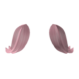Lowered Hair Ear Tufts (Pink)