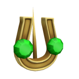 Lucky Horseshoe Lapel Pin