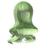 Lush Coconut waves in Fairy Green