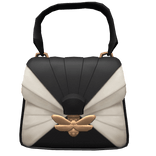 Luxury Honeybee Black & White Bag