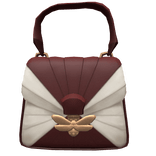 Luxury Honeybee Red & White Bag