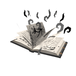 Magic Spell Book - Grey