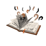 Magic Spell Book - Orange