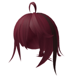 Maroon Hair of the Harmonical Anemo