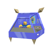 Meca Control Booth Blue