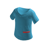 Medical Hospital Scrubs Blue 