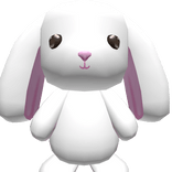 MEGA FLUFFY OVERSIZED BACK BUNNY!!!