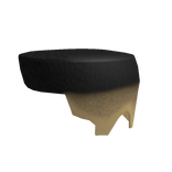 Men's Black University Fade