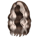 Mermaid Two-Tone Waves in Brown & Blonde