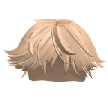 Messy Boy Middle Part in Blonde