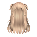 Messy Cute Blonde Anime Hair