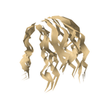 Messy Extension Curls Blonde