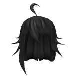 Messy Hime Black Hair