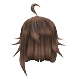 Messy Hime Brown Hair