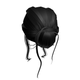 Messy LowBun in Black