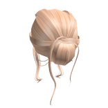 Messy LowBun in Blonde