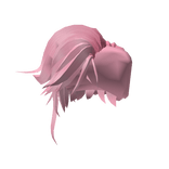 Messy Pink Short Hair