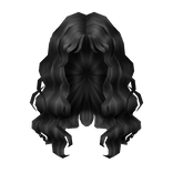 Messy Popstar Hair in Black