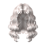 Messy Popstar Hair in White