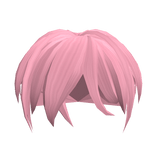 Messy Popular Boy Hair in Pink