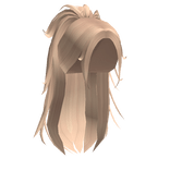 Messy Popular Y2K Aesthetic Ponytail (Blonde)