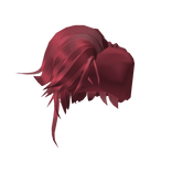 Messy Red Short Hair