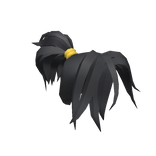 Messy Samurai Ponytail