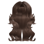 Messy Wolfcut in Brown