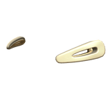 Miau Glitter Hair Clips Yellow