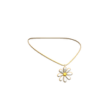 Miau Golden Daisy Necklace