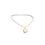Miau Heart Necklace Gold