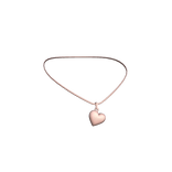 Miau Heart Necklace Pink