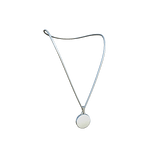 Miau Pendant Medallion Silver