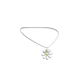Miau Silver Daisy Necklace