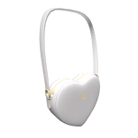 Valentine Heart Shoulder Purse 3.0 White