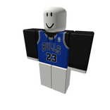 Michael Jordan Blue Chicago Bulls Hoodie Black