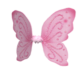 (mini) Pink Sparkly Fairy Wings