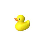 Mini Rubber Duckie 