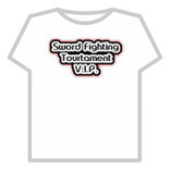 Mini VIP for sword fighting tournament.