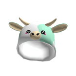 Mint Cow Hood