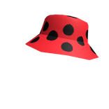 Miraculous: Bucket Hat with Ladybug print