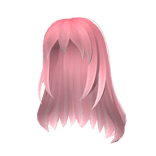 Modern Long Pink Hair