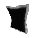 Monochrome Huggable Ruffle Pillow