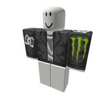 Monster Energy & DC Jacket (White Shirt)