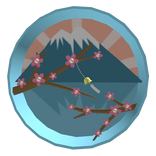 Mount Fuji Decoration