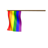 Mouth Pride Flag: Rainbow