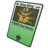 Mr. Bling Bling Trading Card